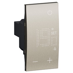 L.NOW - TERMOSTATO 230V CHAMPAGNE