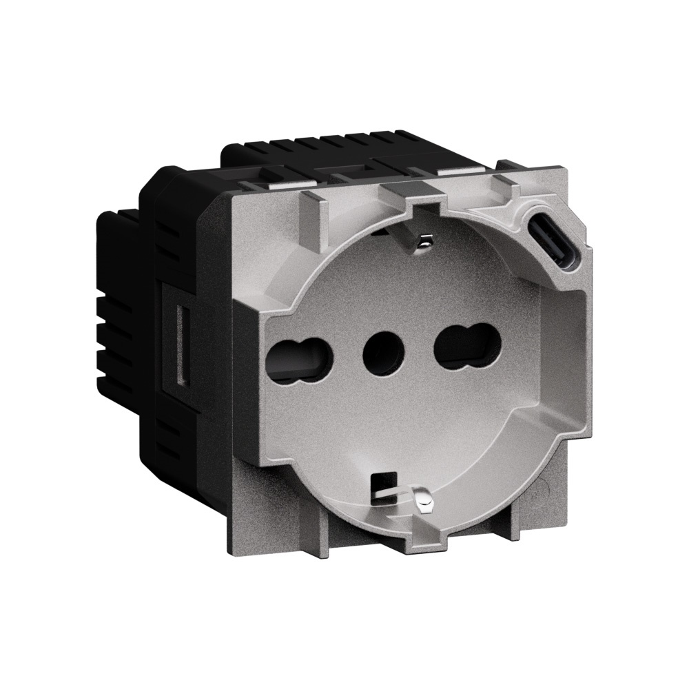 L.NOW - PRESA ITA P40+USB 18W TIPOC