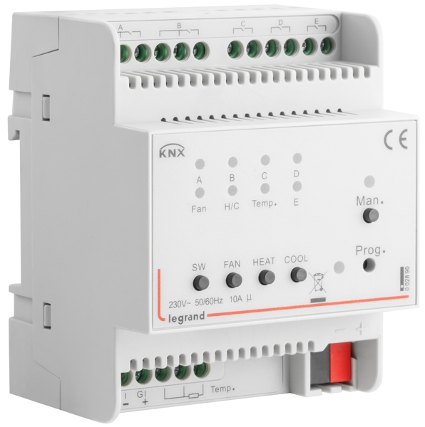 KNX-ATTUATORE PER FAN COIL