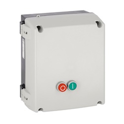 Contenitore isolante vuoto con pulsanti start stop per contattori BF50-BF110