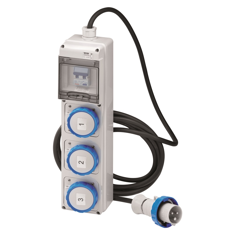 Q-DIN5 ASC IEC 1X2P 2X3P16A MOBILE