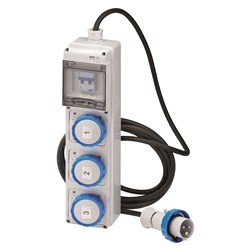 Q-DIN5 ASC IEC 1X2P 2X3P16A MOBILE