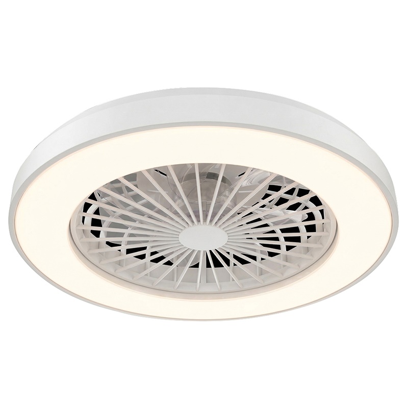Plafoniera LED 3CCT RGB con ventilatore integrato per ambienti interni versatili