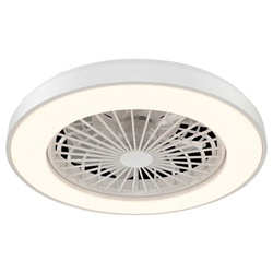 Plafoniera LED 3CCT RGB con ventilatore integrato per ambienti interni versatili