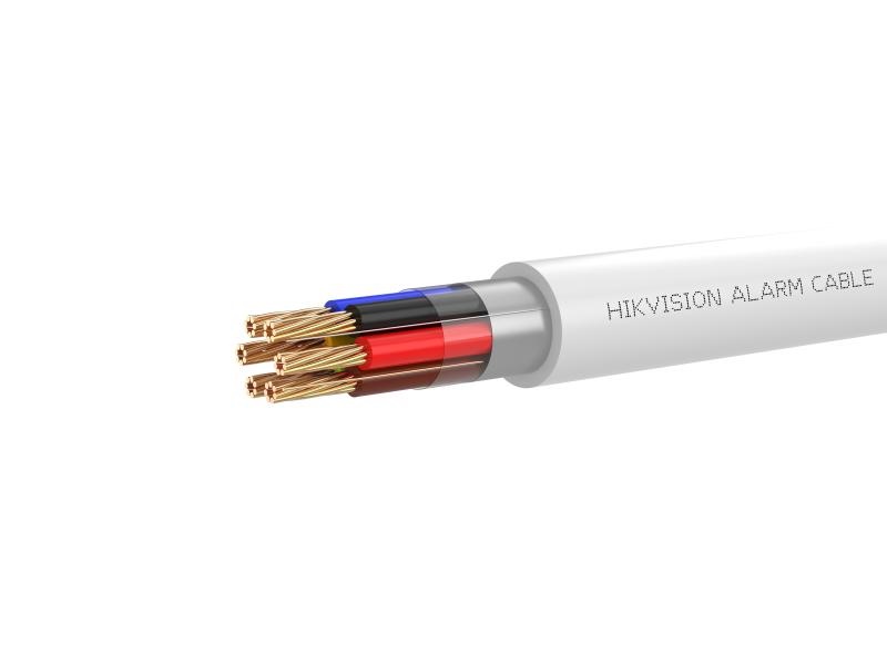 Cavo antintrusione 6-core schermato LSZH 100 m bianco flame retardant EN50575 sicurezza impianti elettrici