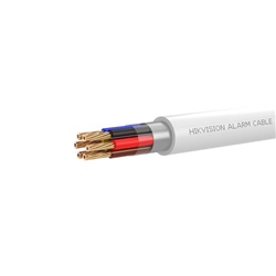 Cavo antintrusione 6-core schermato LSZH 100 m bianco flame retardant EN50575 sicurezza impianti elettrici