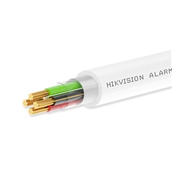 Cavo antintrusione 2+2 conduttori schermato LSZH bianco 100m per impianti allarme