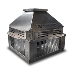 Ventilatore da tetto HEATMASTER F400 450 T4 1,1KW per estrazione fumi caldi