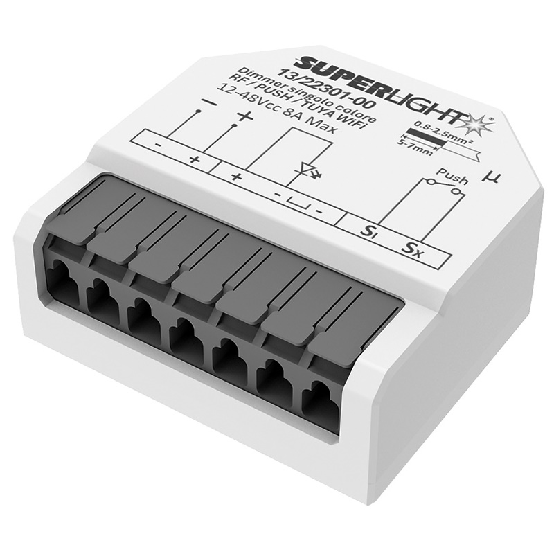 DIMMER LED TUYA 12/48V 8A PREMIUM