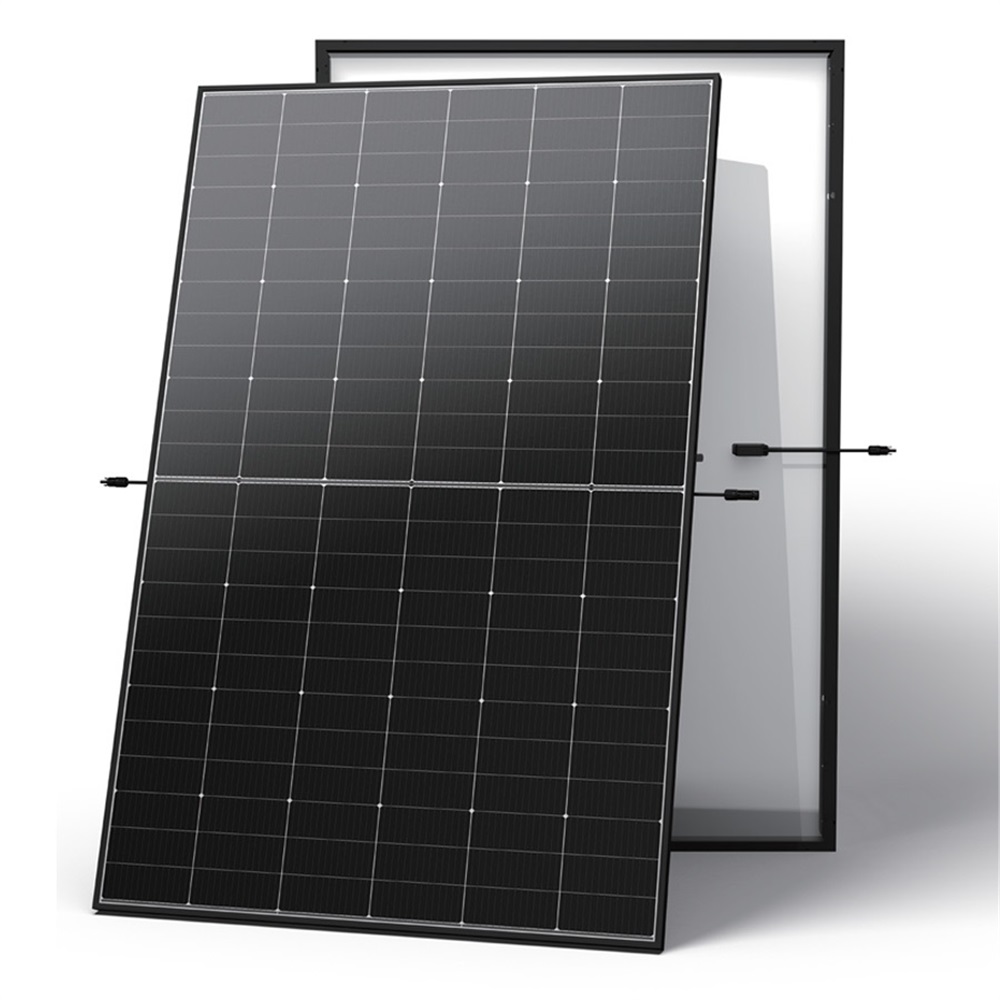 Modulo fotovoltaico 465W 144 celle doppio vetro dimensioni 1762x1134x30 mm per energia solare efficiente