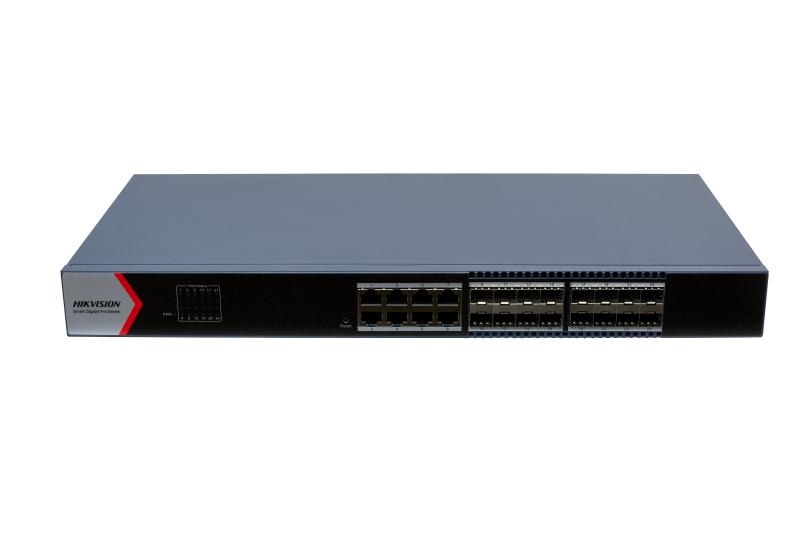 Switch Smart Managed 8 porte Gigabit 16 porte Fast Ethernet per reti aziendali ad alte prestazioni
