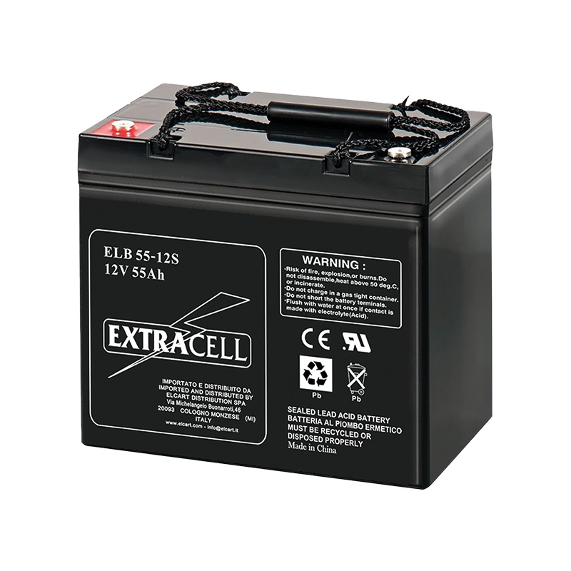 BATTERIA AL PIOMBO 12 VDC / 55 AH