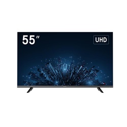 Monitor 55 UHD 4K 60Hz VGA HDMI USB per uso professionale e commerciale