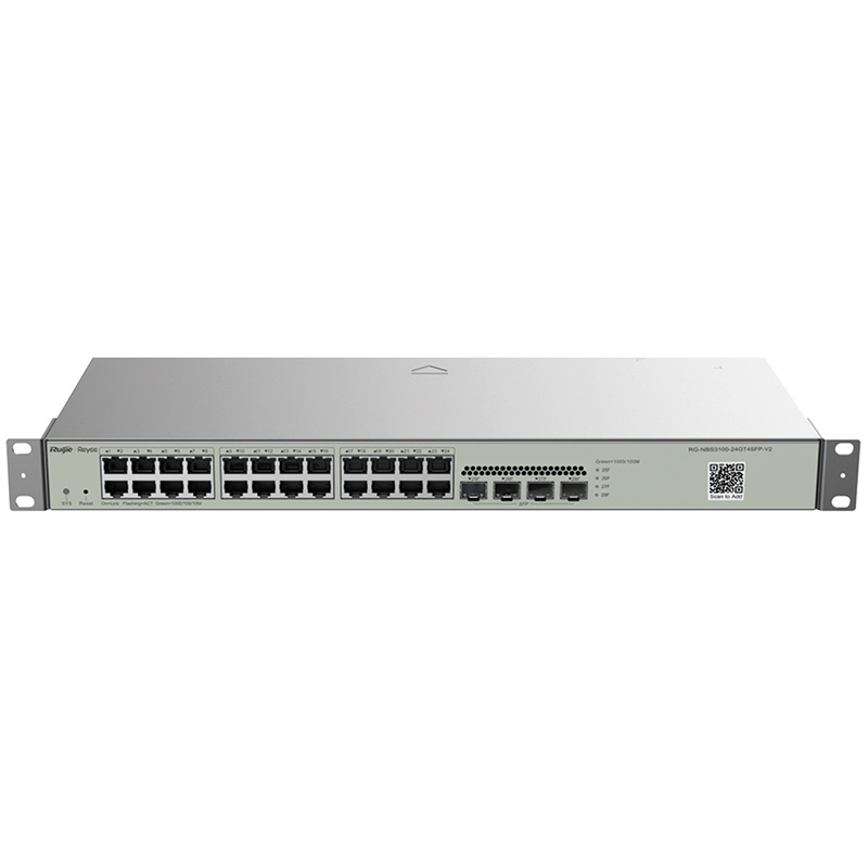 SWITCH 24P GIGA+4P SFP MANAGED L2