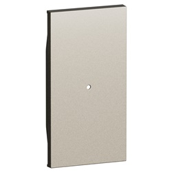 Cover 2 moduli champagne per gateway articolo K4510CN utilizzo elettrico e domotica