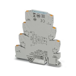 Relè inversione marcia elettronico PLC-PT-ELR W1/2-24DC per motori DC con protezione e display