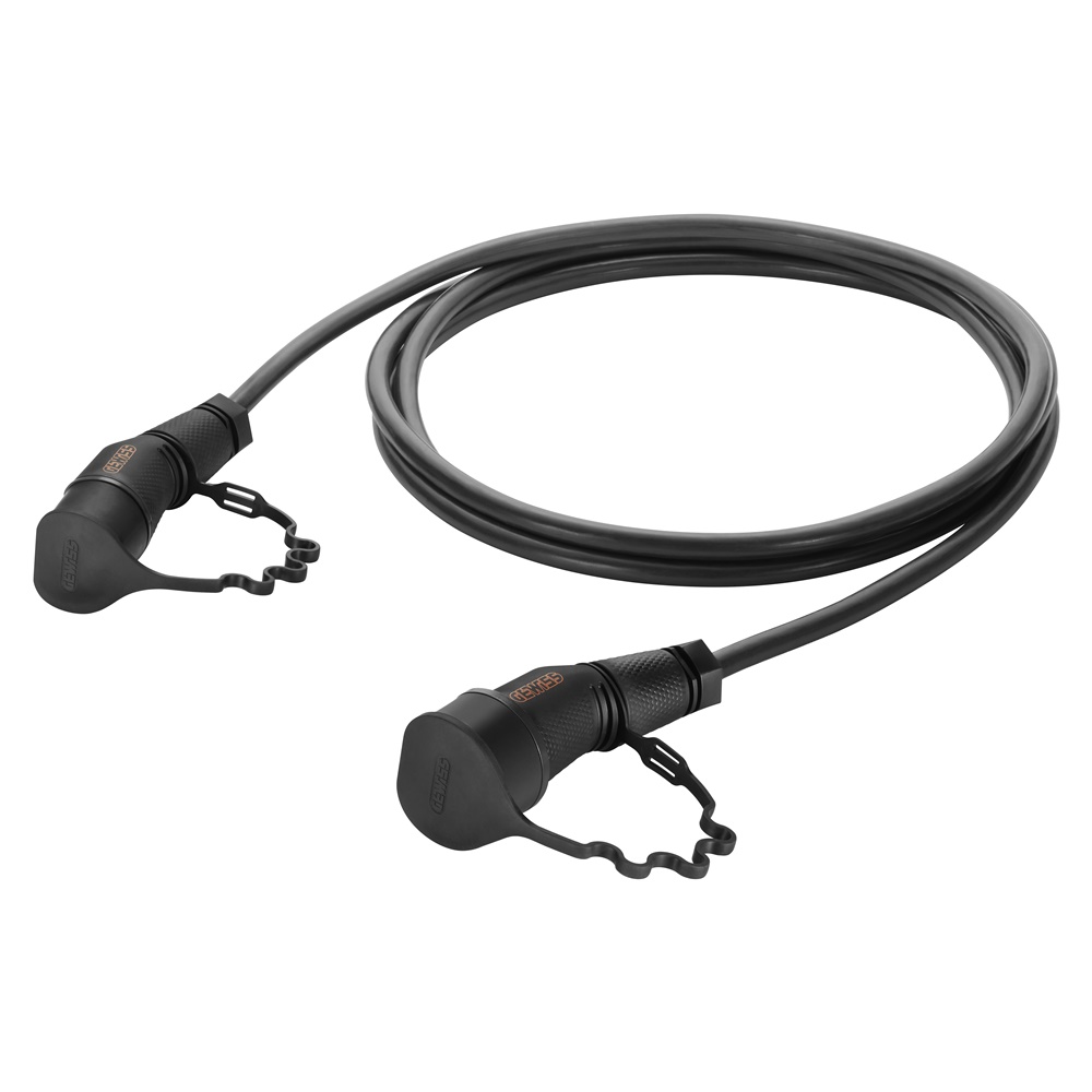 CORDSET T2-T2 3P 16A 5M FLAT