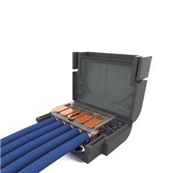 BOX GEL SHELLBOX FLAT 215+CONNETTOR