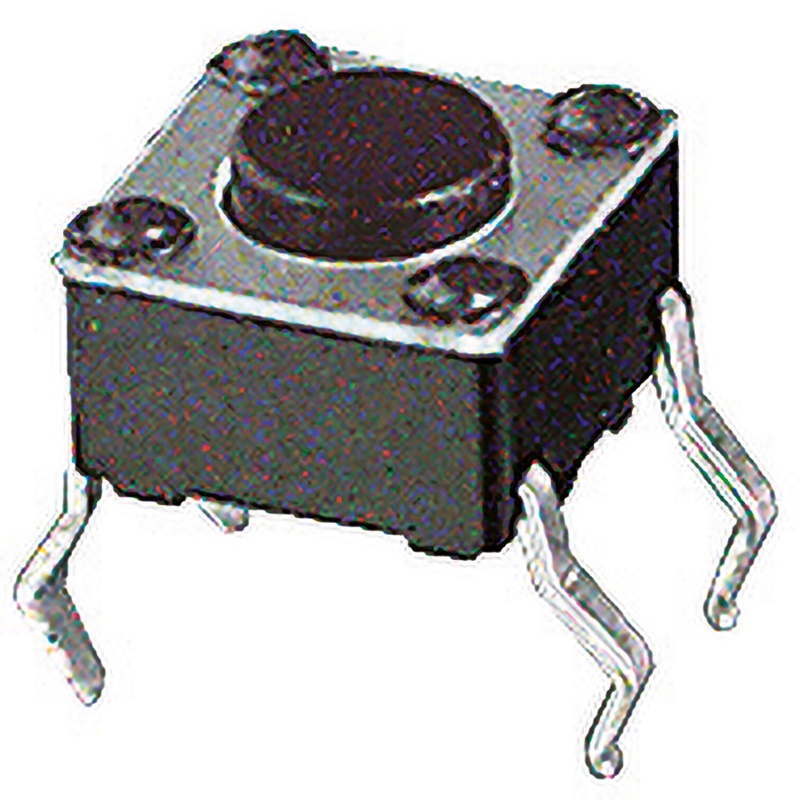 Micropulsante verde PTH 6x6x15 mm compatto affidabile per circuiti elettrici e dispositivi elettronici
