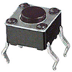 Micropulsante verde PTH 6x6x15 mm compatto affidabile per circuiti elettrici e dispositivi elettronici