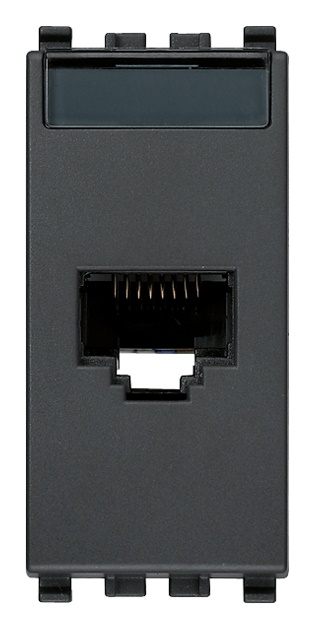 PRESA RJ45 NETSAFE CAT6A FTP GRIGIO