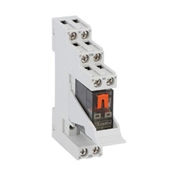 RELE  2SC 8A 230VAC,LED + ZOCCOLO