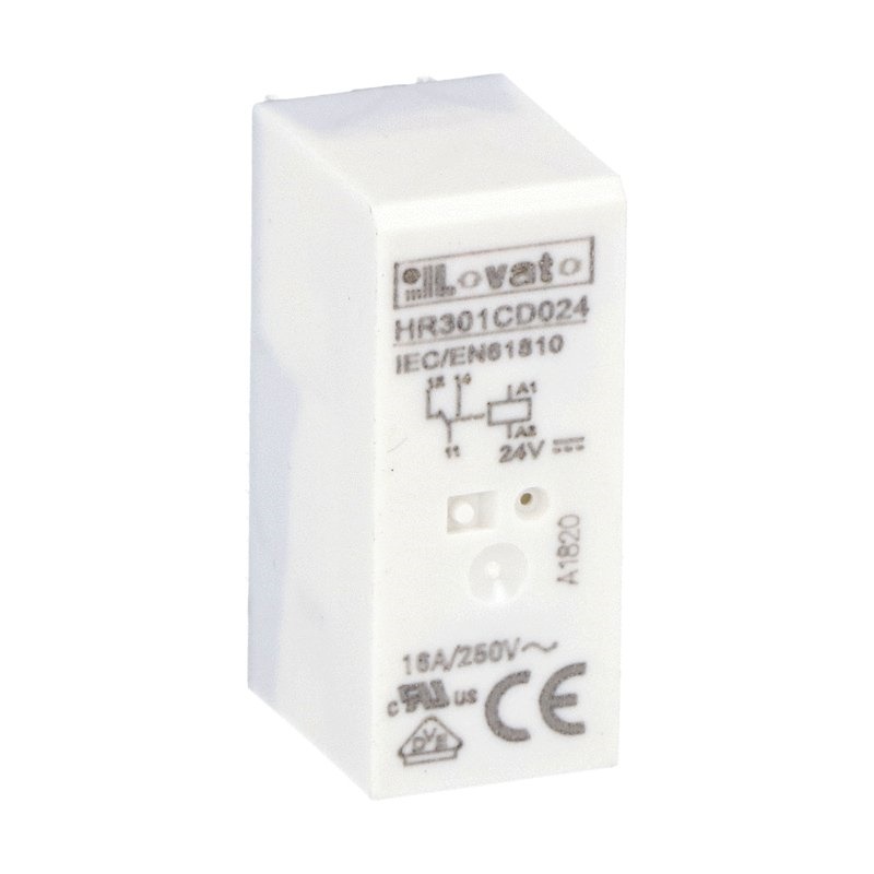 RELE  MINIATURIZZATO 1SC 16A, 24VDC