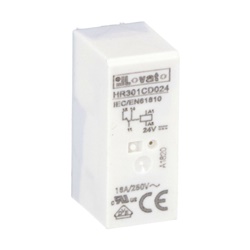 RELE  MINIATURIZZATO 1SC 16A, 24VDC