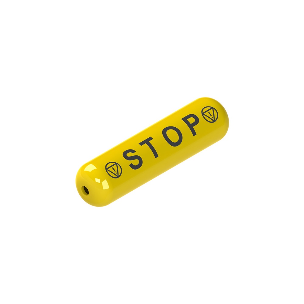 INDICATORE FUNE   SCRITTA  STOP
