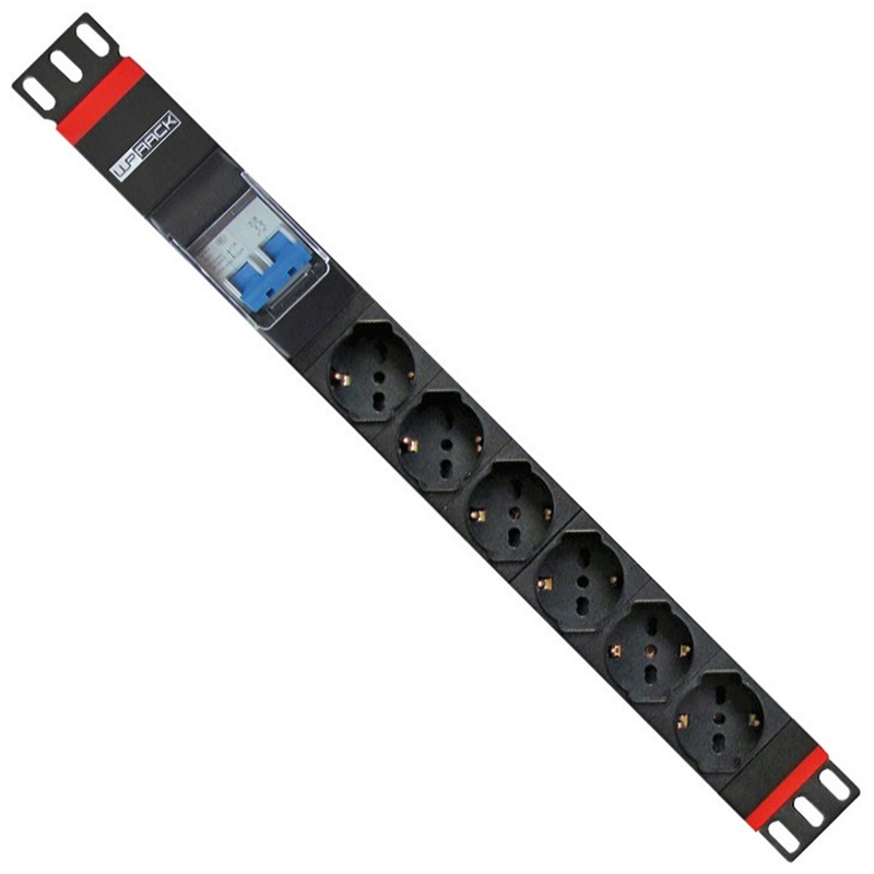 MULTIPRESA RACK 12P MT SP SCHUKO