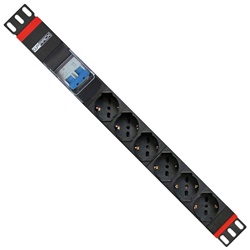 MULTIPRESA RACK 12P MT SP SCHUKO