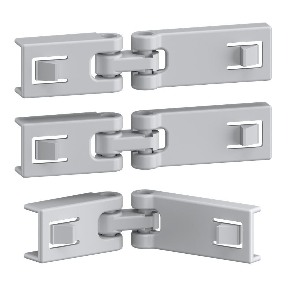 CERNIERE MUREVA ENCLOSURES 3 PEZZI