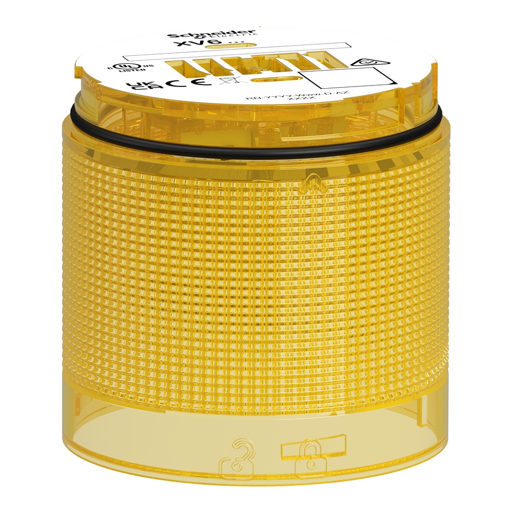 ELEMENTO LED GIALLO LAMPEGGIANTE