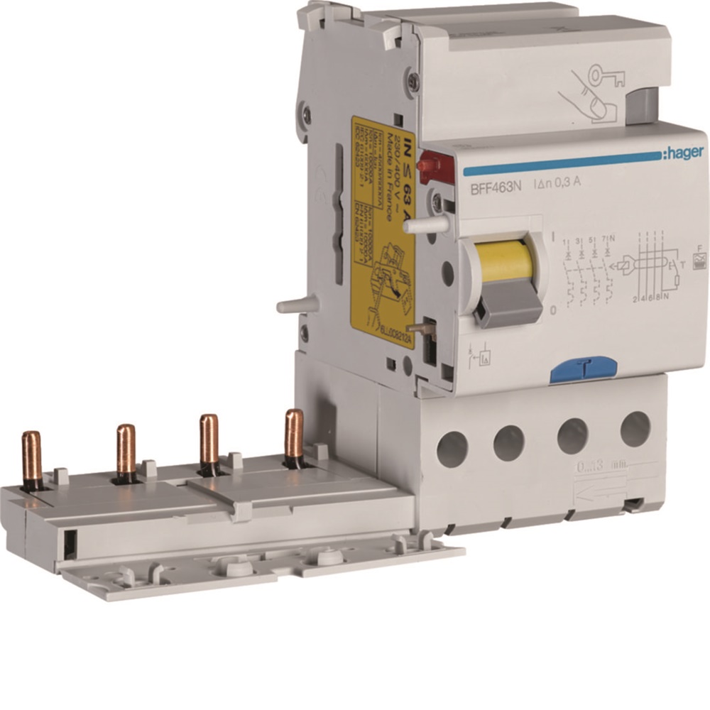BLOCCO DIFFERENZIALE 4P 300 MA  63A