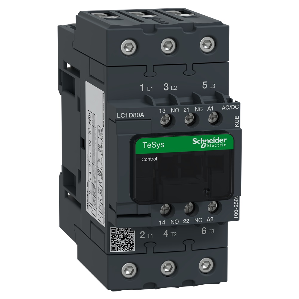 CONTATTORE 80A 100-250VAC/DC GREEN