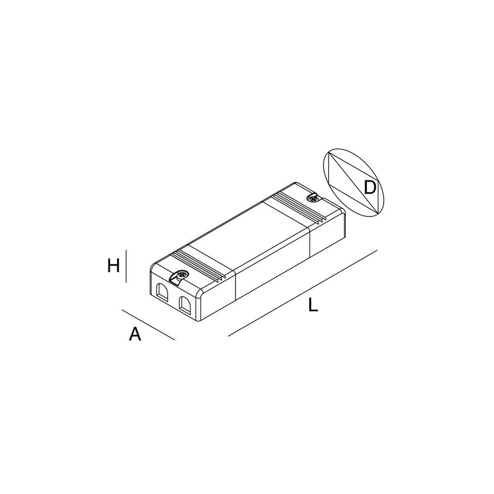 ALIM. LED 24V - 150W IND.