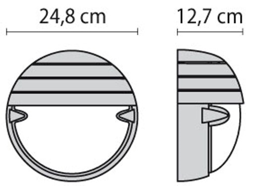 CHIP TO25 GRILL 9,5 A/EW 840 WH87