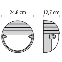 CHIP TO25 GRILL 9,5 A/EW 830 BK81
