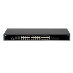 Switch Layer 2+ 24 porte Gigabit 4 slot SFP+ per rete distribuzione