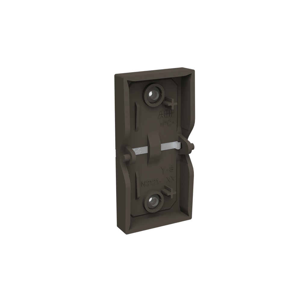 Rocker senza simbolo 1 modulo Anthracite per sensori KNX