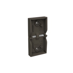 Rocker senza simbolo 1 modulo Anthracite per sensori KNX