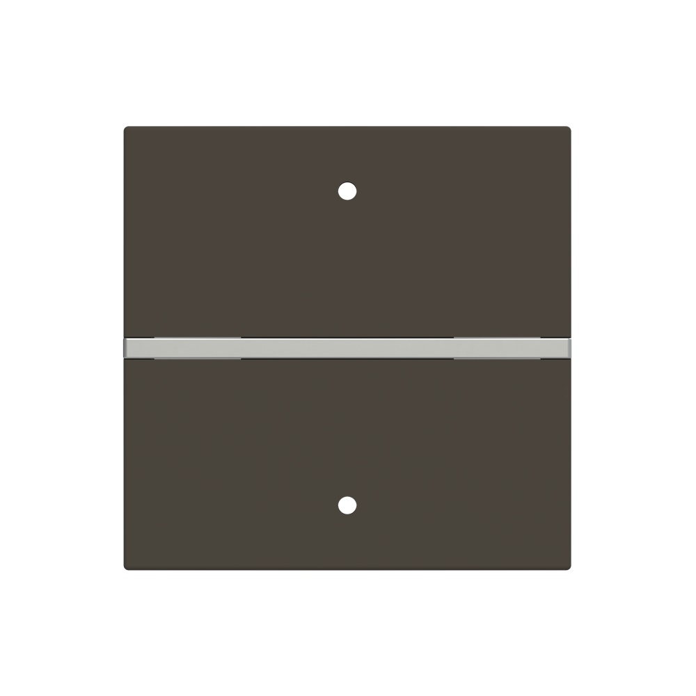 Cover Rocker KNX 2 moduli colore antracite senza simbolo