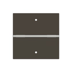 Cover Rocker KNX 2 moduli colore antracite senza simbolo