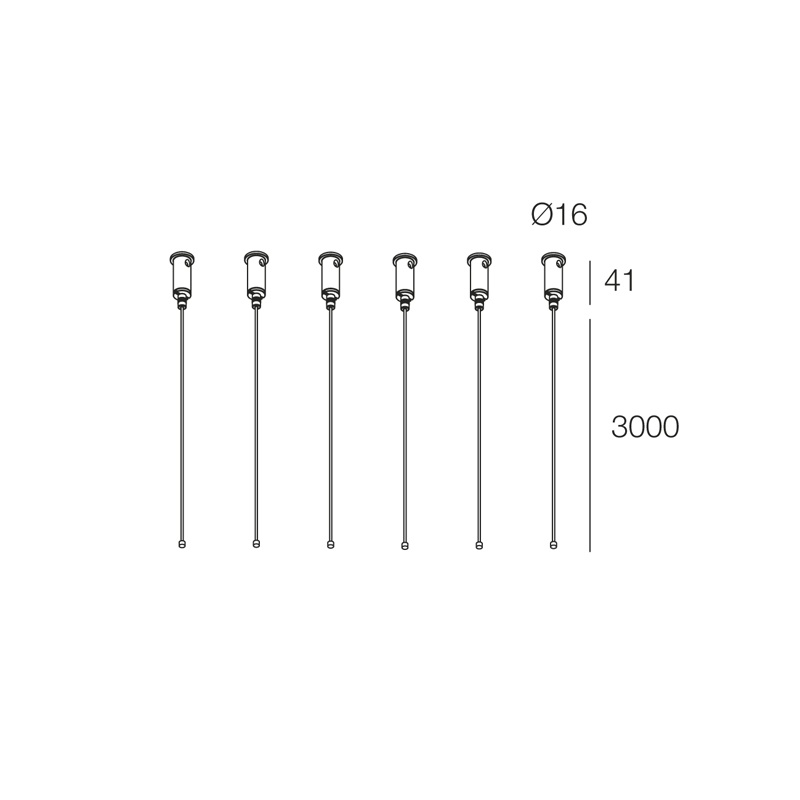 SIX  KIT SOSPENSIONE 6 PZ