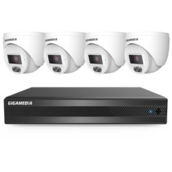 Kit videosorveglianza 4 telecamere IP 5MP obiettivo 2.8mm NVR PoE