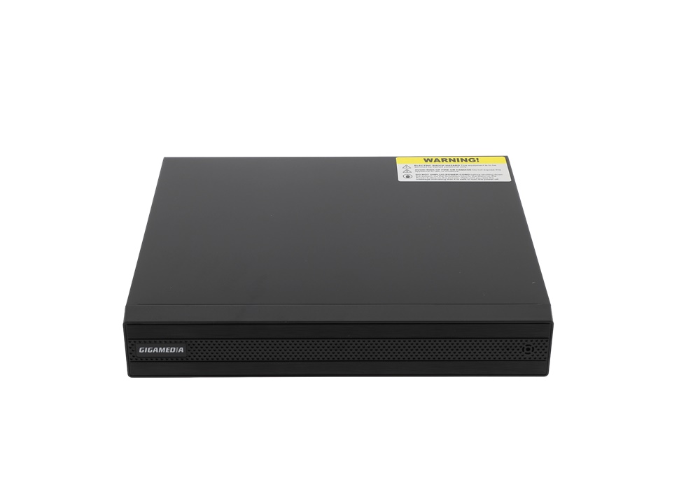 NVR PoE 4 canali 8MP con slot HDD 10TB AI per videosorveglianza