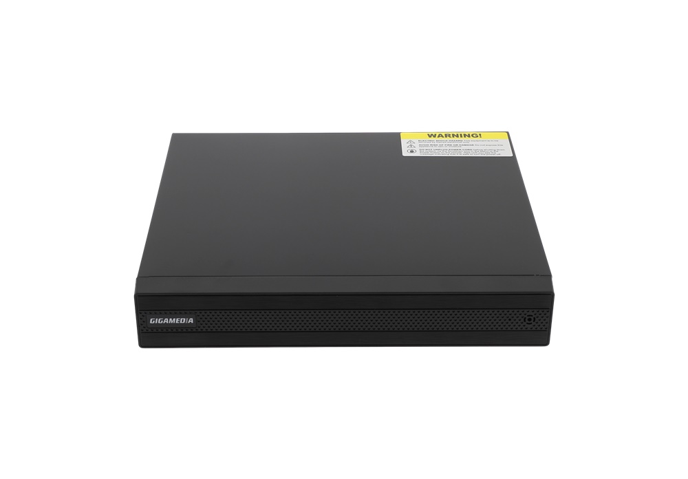 NVR PoE 8 canali 8MP slot HDD 10TB per videosorveglianza