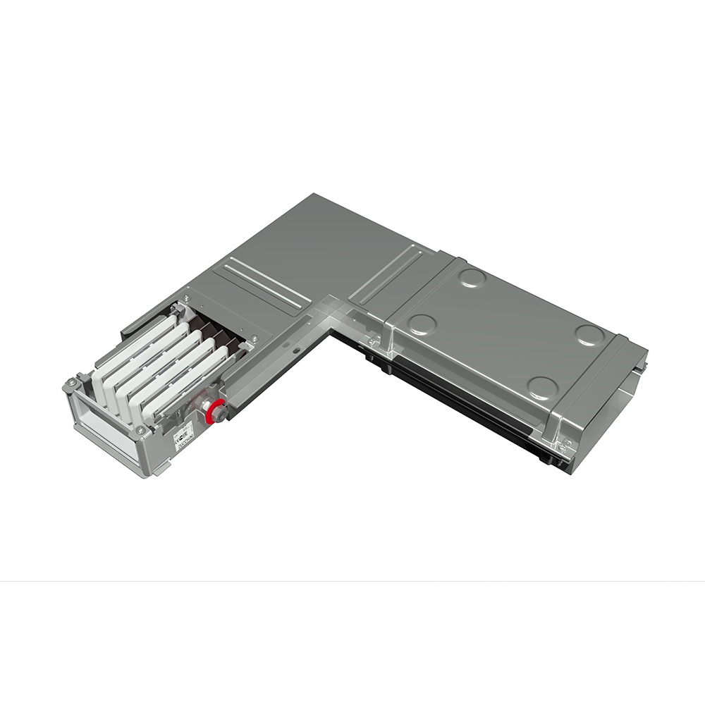 Angolo verticale destro alluminio condotti sbarre XCM315 IP55