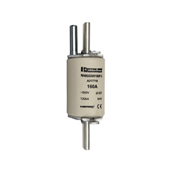 Fusibile NH0 gG 160A 500VAC protezione cavi industriale