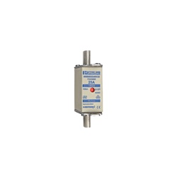 Fusibile NH000 25A 400VAC gG doppio indicatore industriale